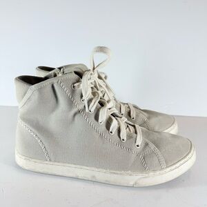 OLUKAI Pilahi Women's High Top Sneaker Women’s‎ Size 11 Natural Color
